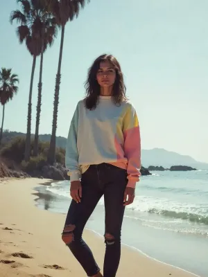 Seashell Harmony Jeans